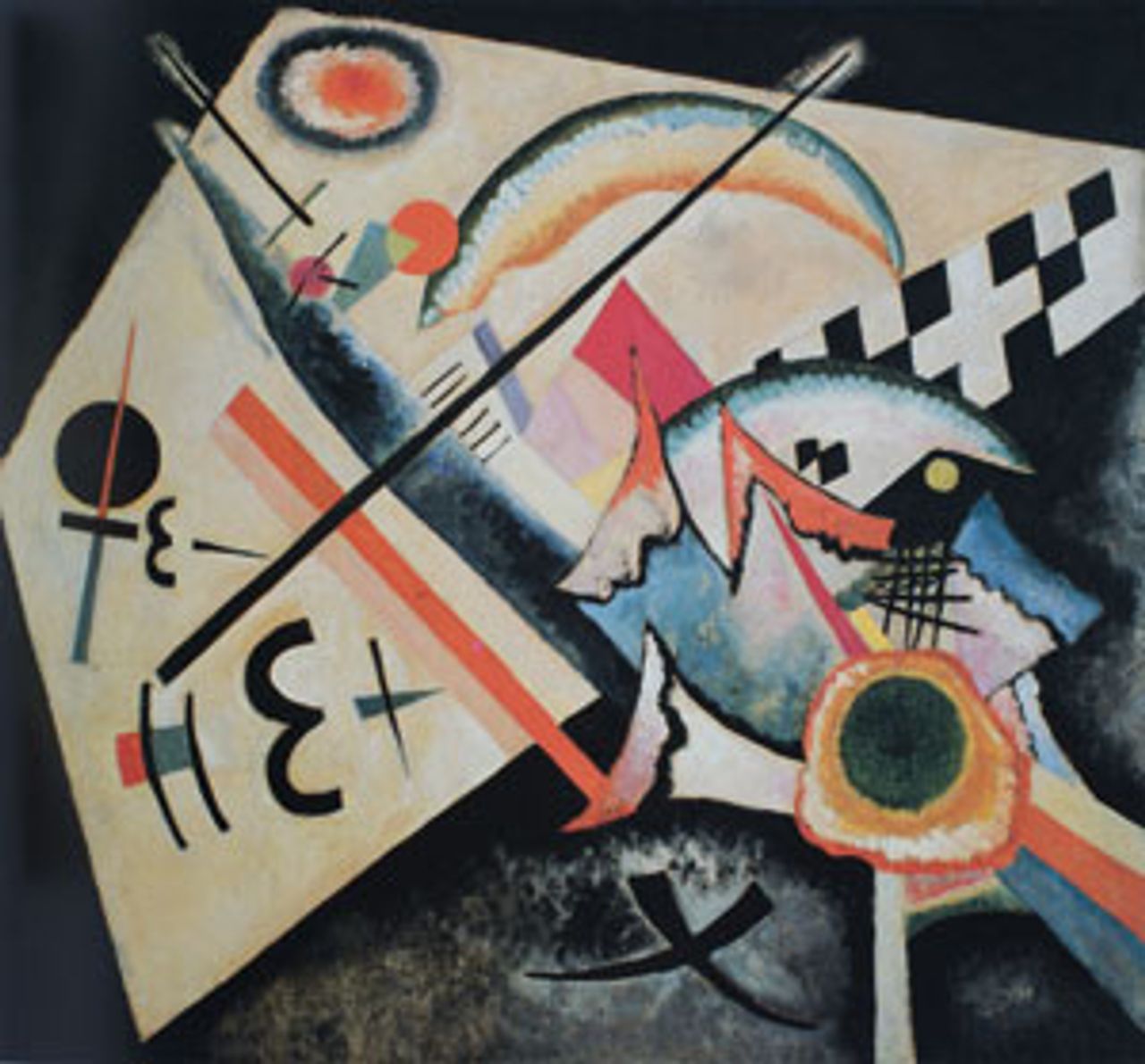 Wassili Kandinski - <I>Das Weiße Kreuz</I>, Januar - Juni 1922