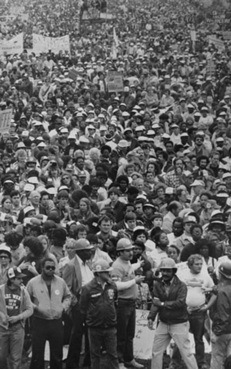 Solidaritätstag in Washington DC am 19. September 1981